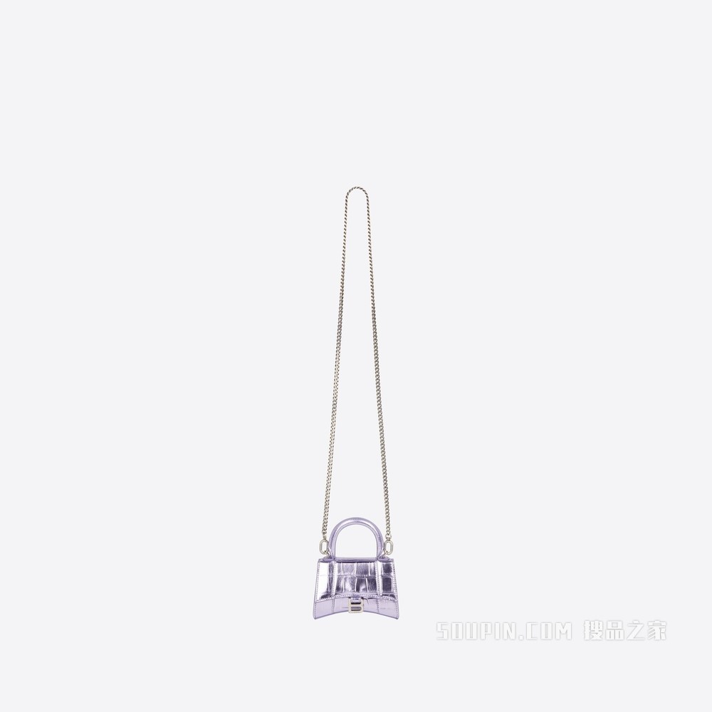 Hourglass 迷你 Top Handle 链带包