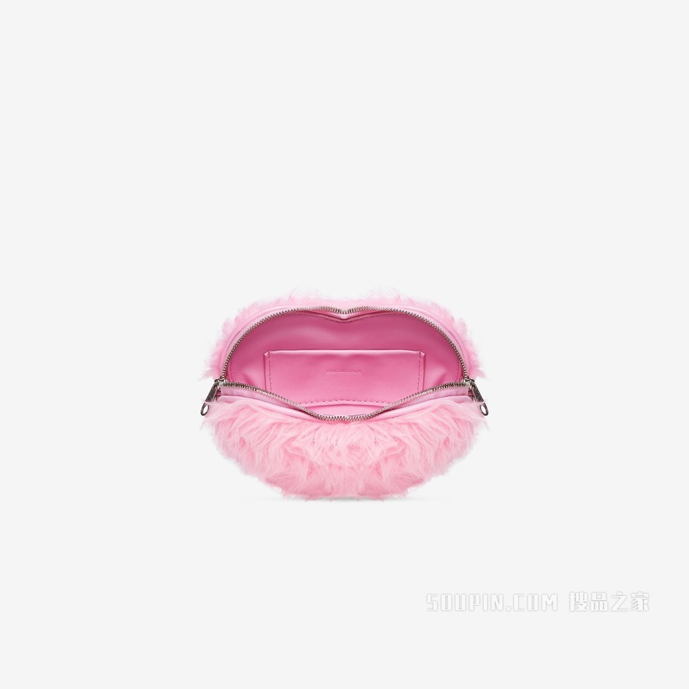 FLUFFY 爱心单肩包