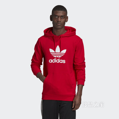 TREFOIL HOODIE 运动套头衫