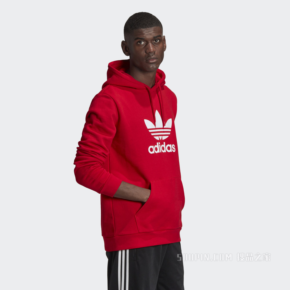 TREFOIL HOODIE 运动套头衫
