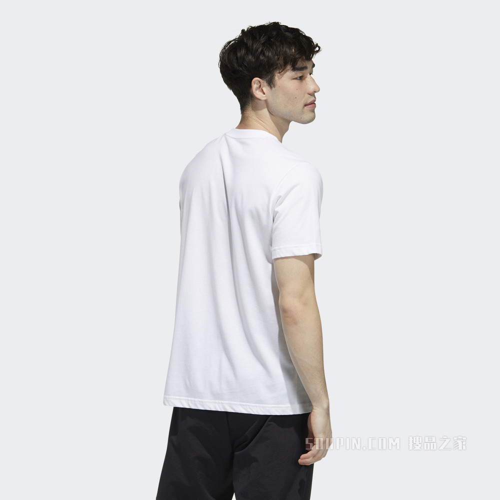 adidas neo M CE GRPH TEE1 夏季运动短袖T恤