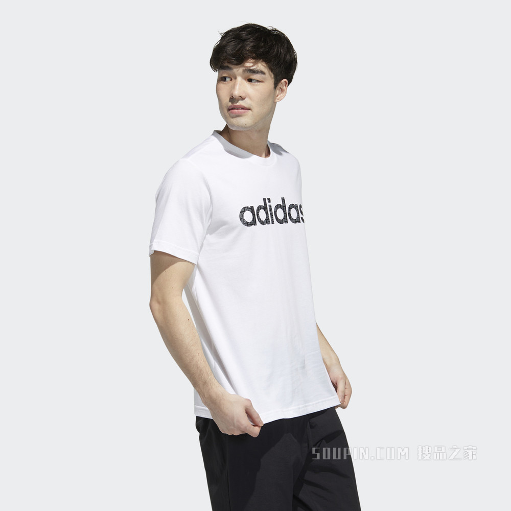 adidas neo M CE GRPH TEE1 夏季运动短袖T恤