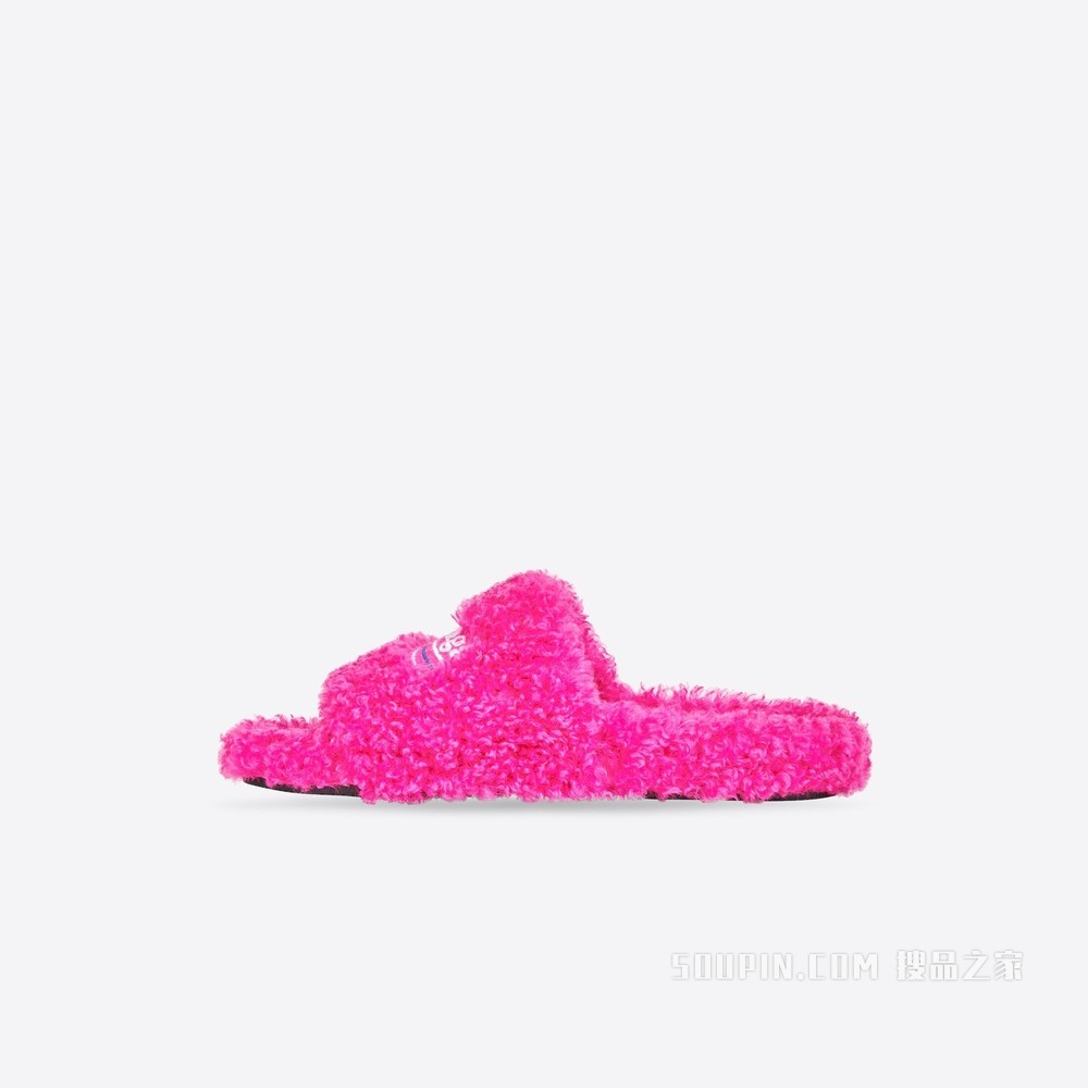 Furry Slide Sandal 凉鞋
