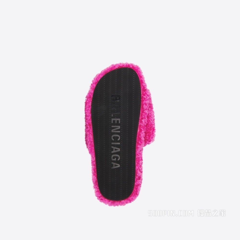 Furry Slide Sandal 凉鞋
