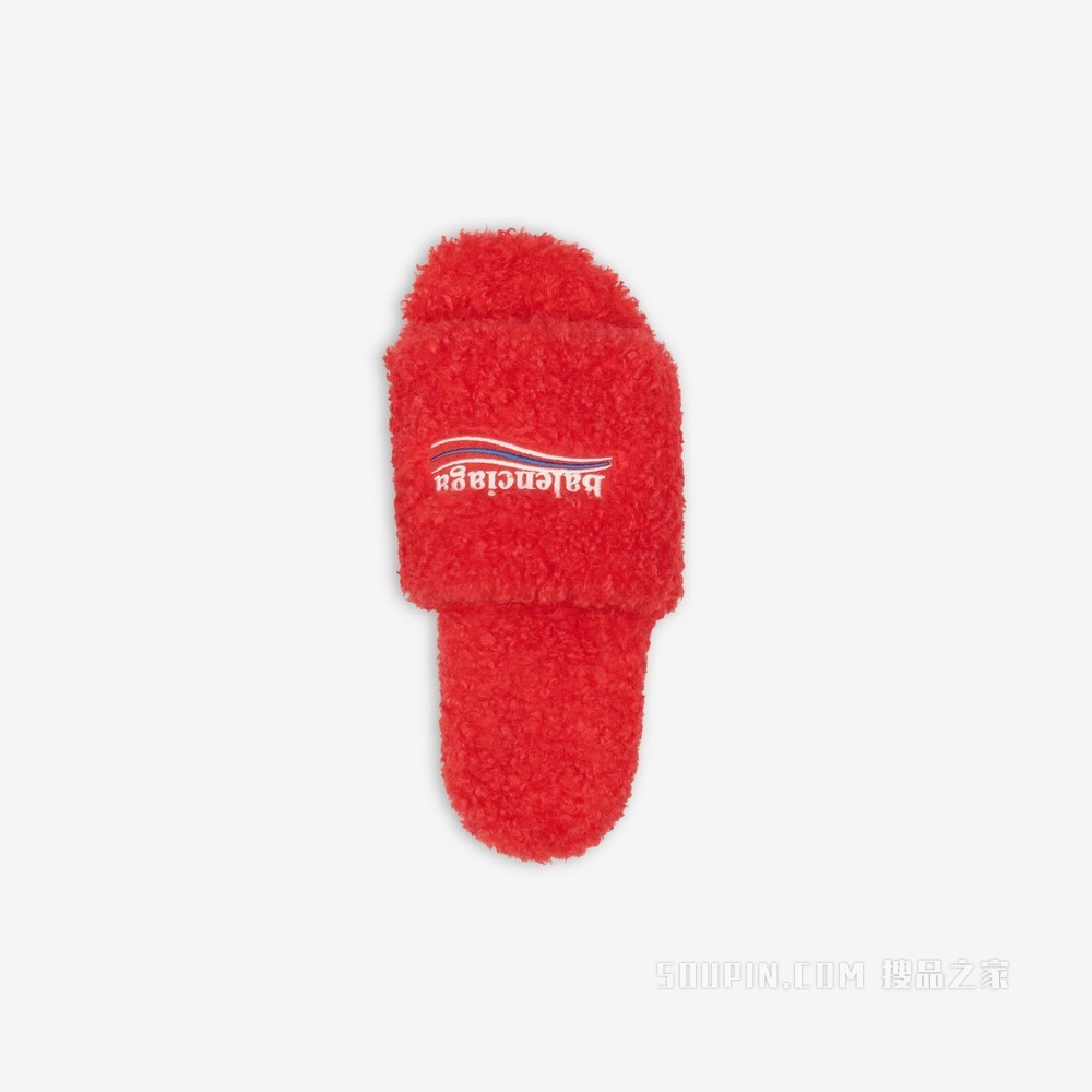 Furry Slide 凉鞋