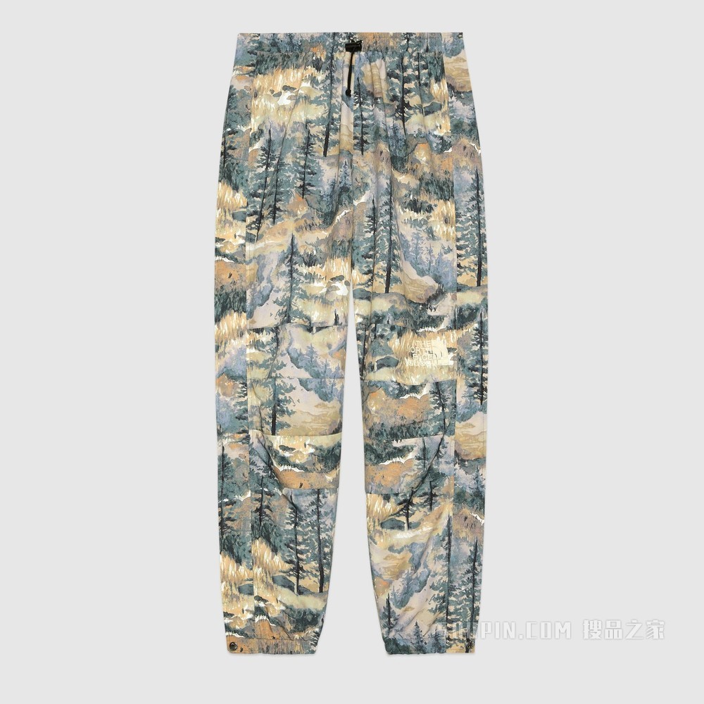 The North Face x Gucci联名系列尼龙长裤 多色