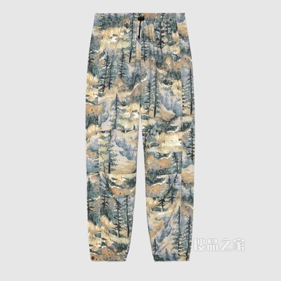 The North Face x Gucci联名系列尼龙长裤 多色