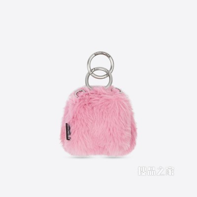 Fluffy Bunny 肩带 Earpods 耳机包