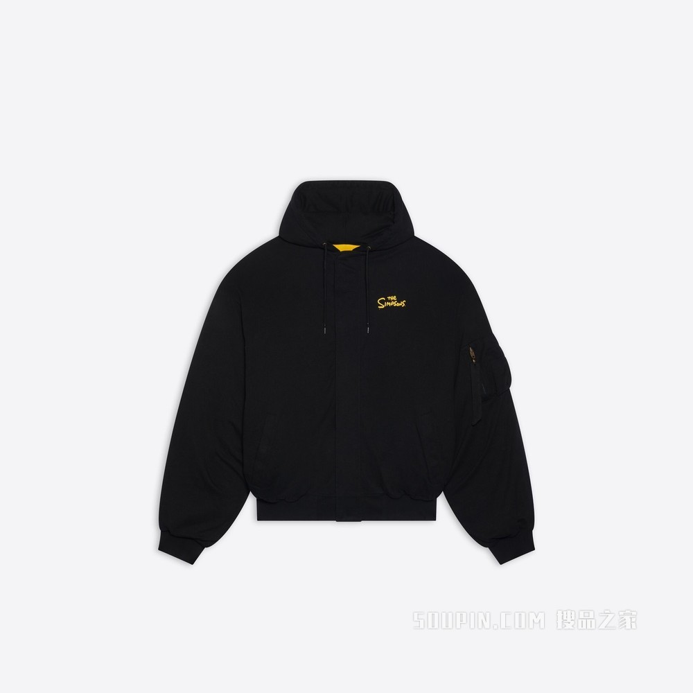 The Simpsons TM & © 20th Television 衬垫 Bomber Hoodie 连帽衫