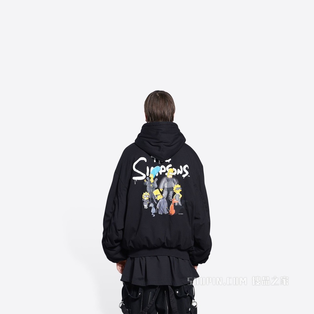 The Simpsons TM & © 20th Television 衬垫 Bomber Hoodie 连帽衫