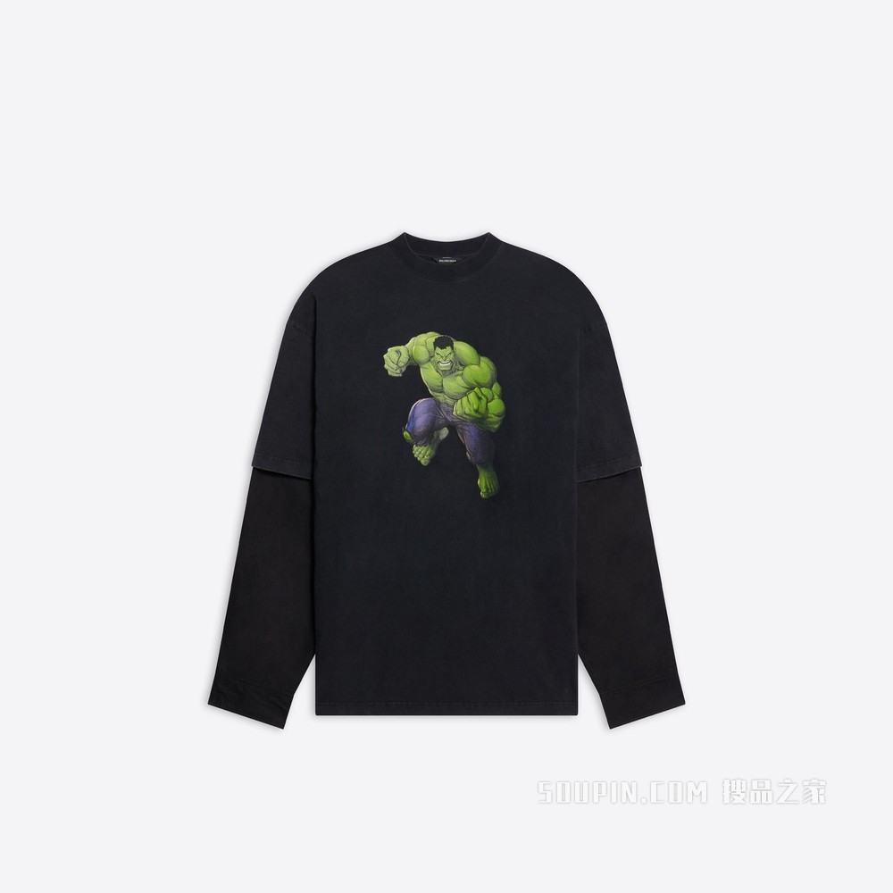 Hulk©2021MARVEL Layered T恤