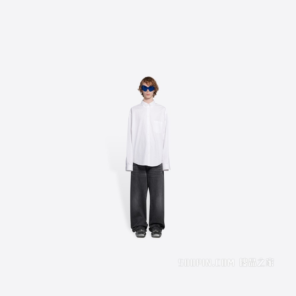Hi My Name Is Large Fit 衬衫