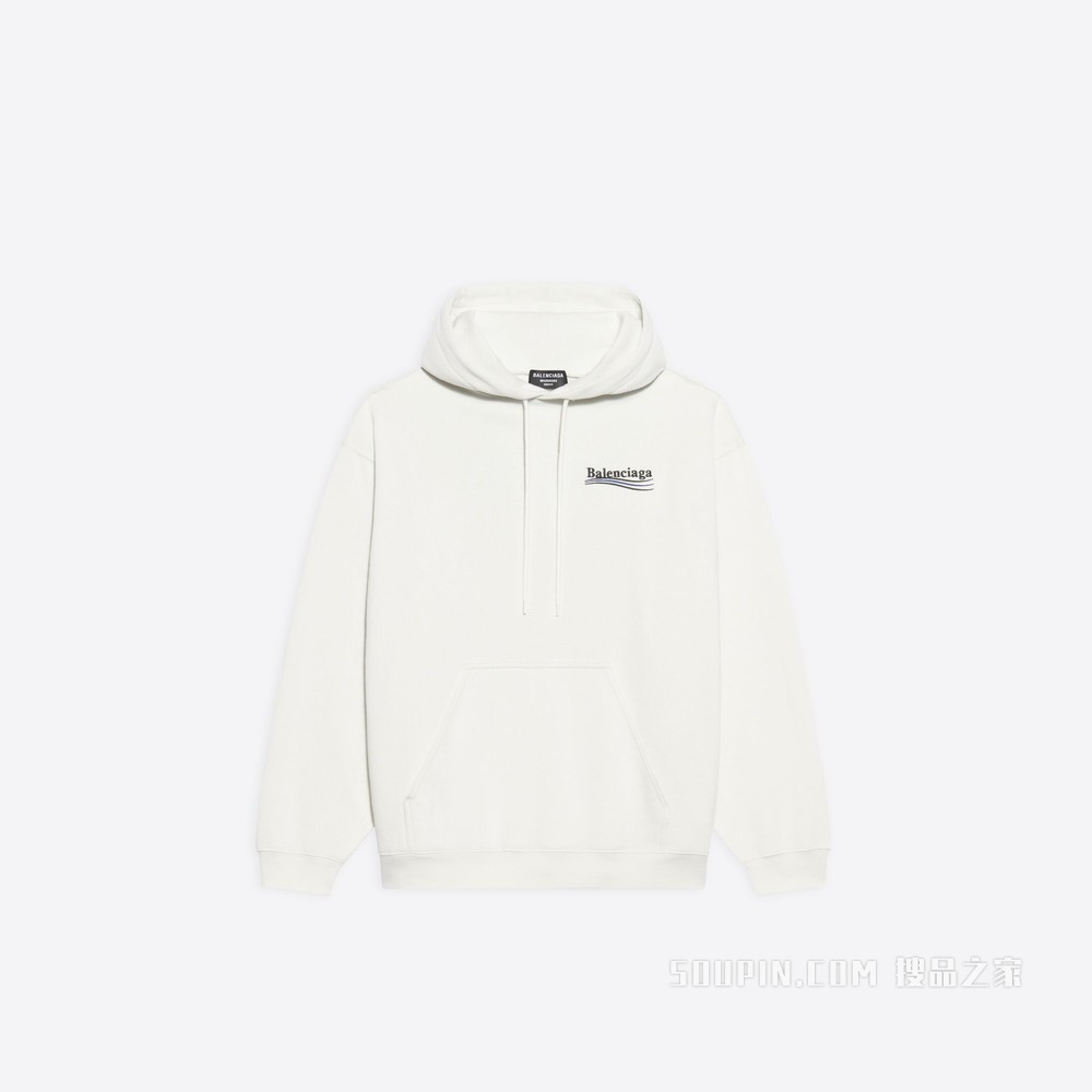 Political Campaign 中等剪裁 Hoodie 连帽衫