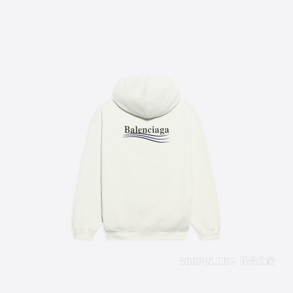 Political Campaign 中等剪裁 Hoodie 连帽衫