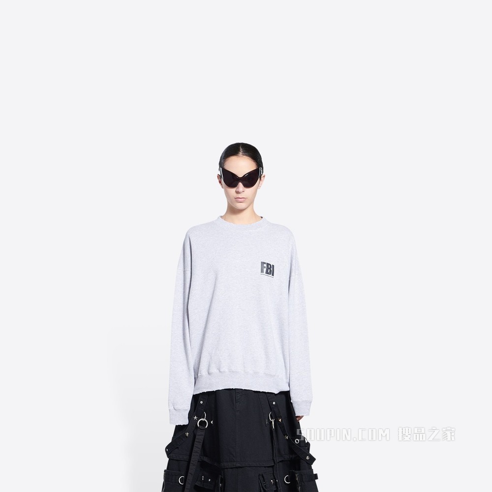Fashionable Balanced Intelligent 圆领衫 Regular Fit