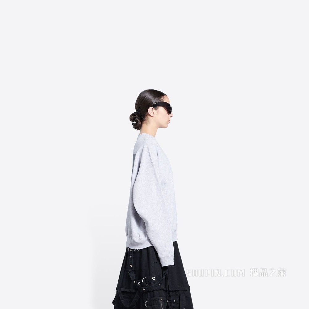 Fashionable Balanced Intelligent 圆领衫 Regular Fit