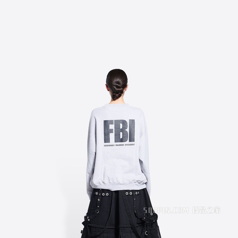 Fashionable Balanced Intelligent 圆领衫 Regular Fit