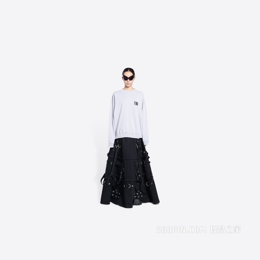 Fashionable Balanced Intelligent 圆领衫 Regular Fit