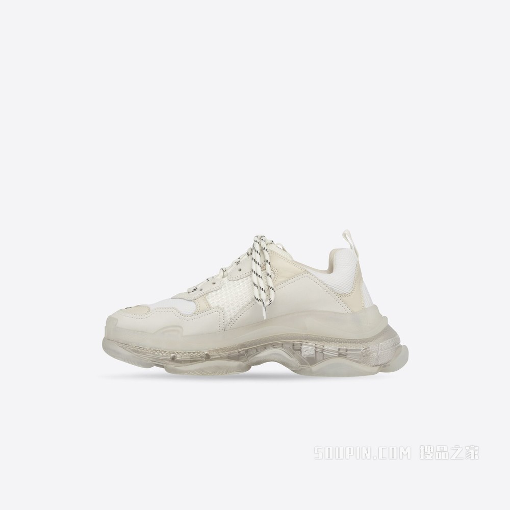 Triple S Clear Sole 运动鞋