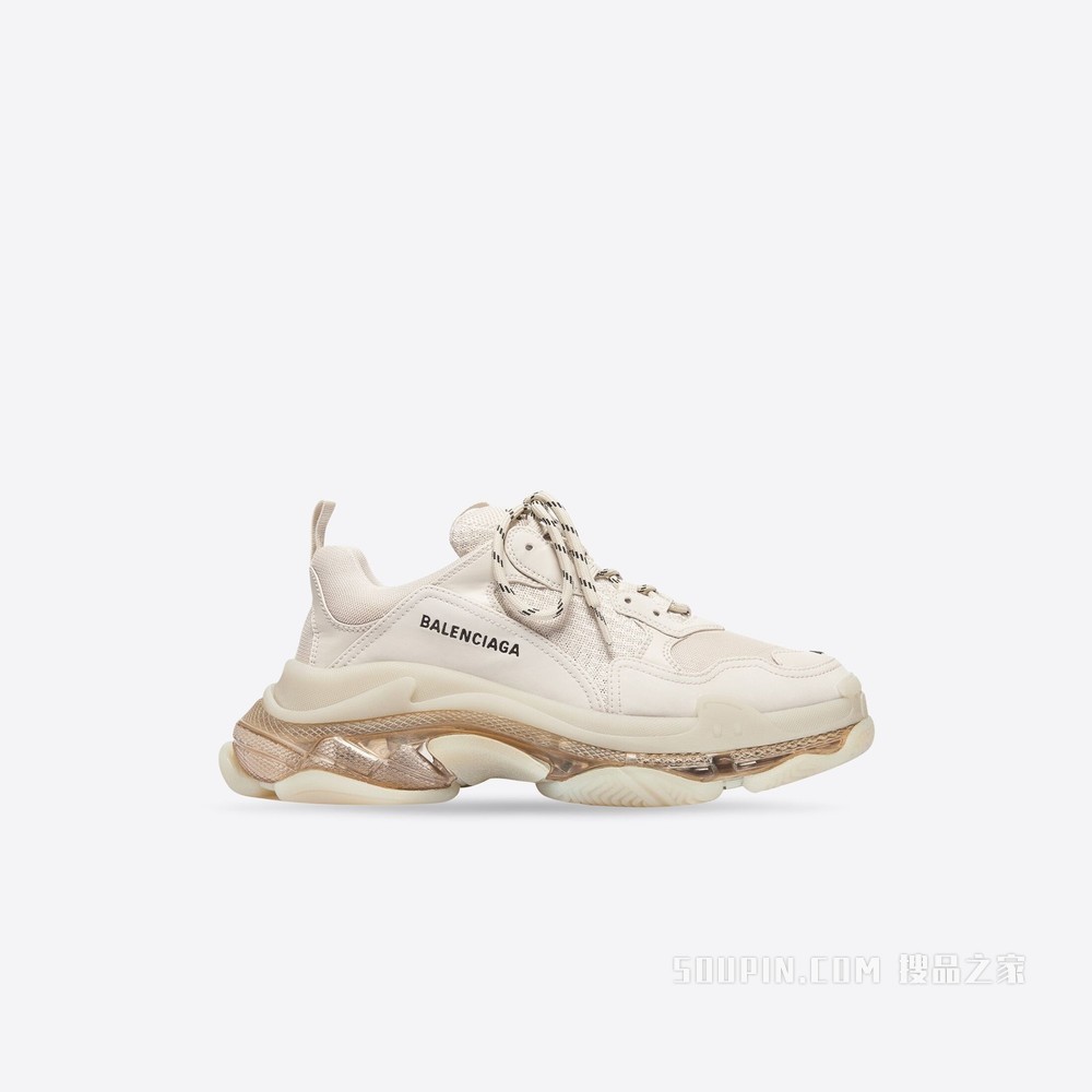 Triple S Clear Sole 运动鞋