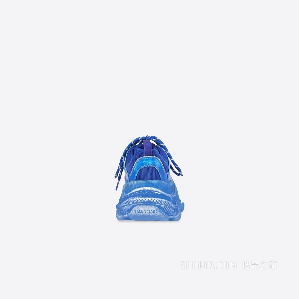 Triple S 褪色运动鞋
