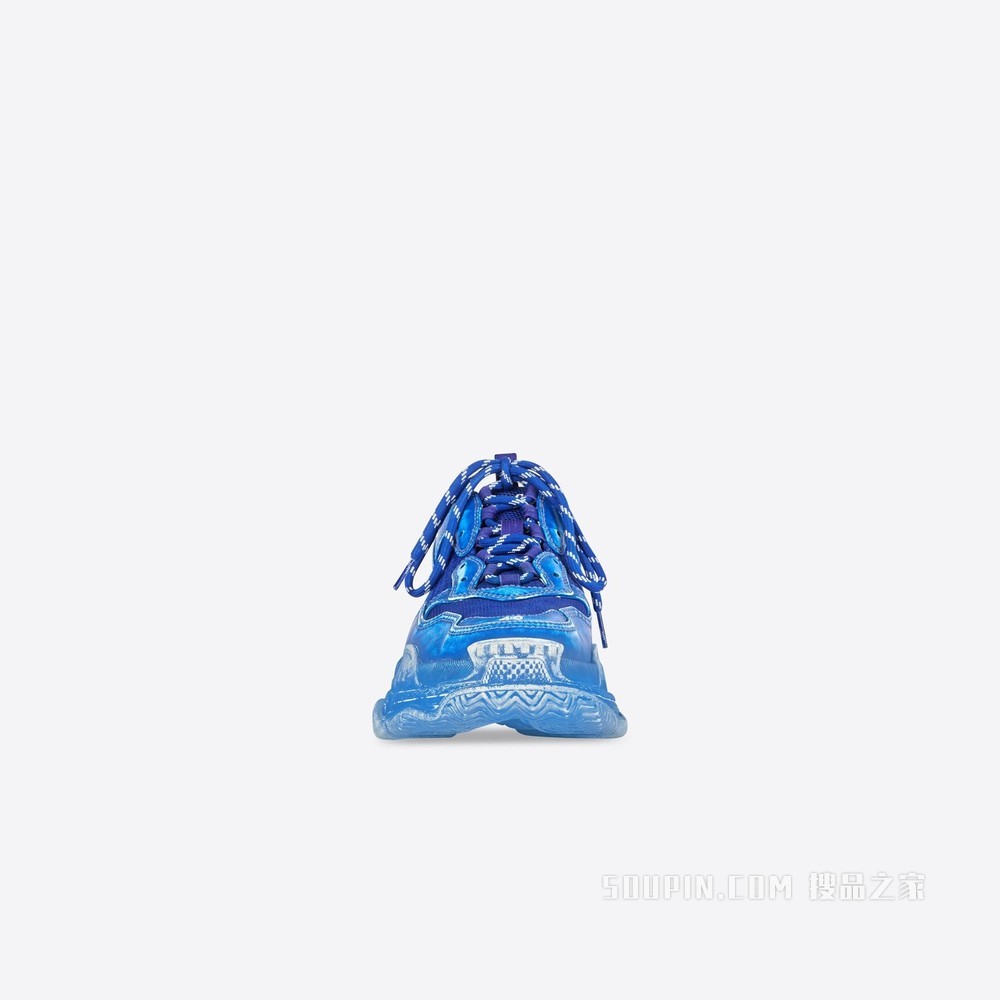 Triple S 褪色运动鞋