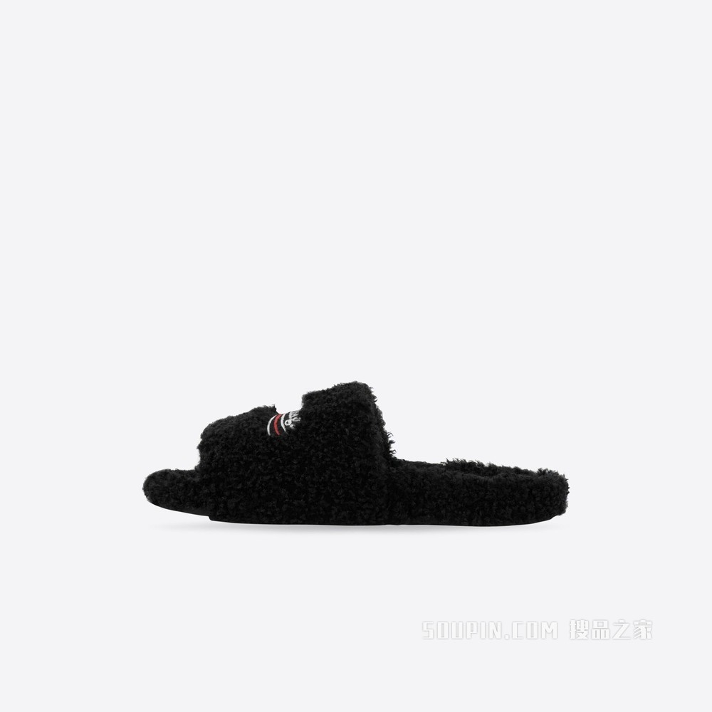 Furry Slide 凉鞋