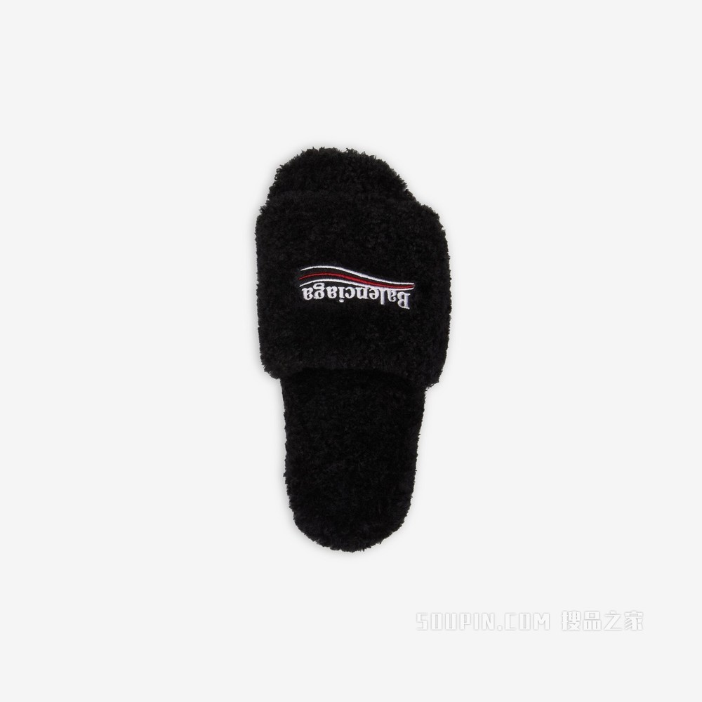Furry Slide 凉鞋