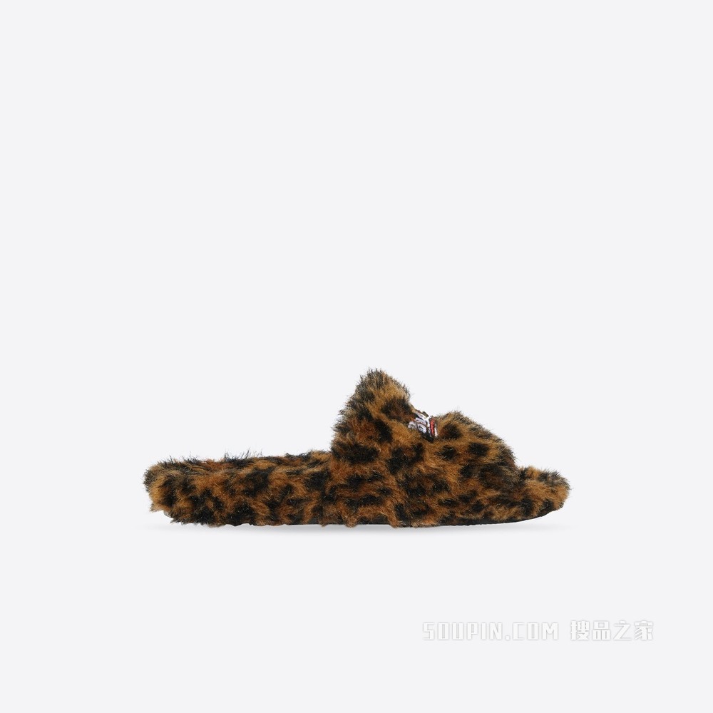 Furry Slide Sandal 凉鞋