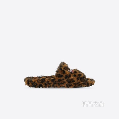 Furry Slide Sandal 凉鞋