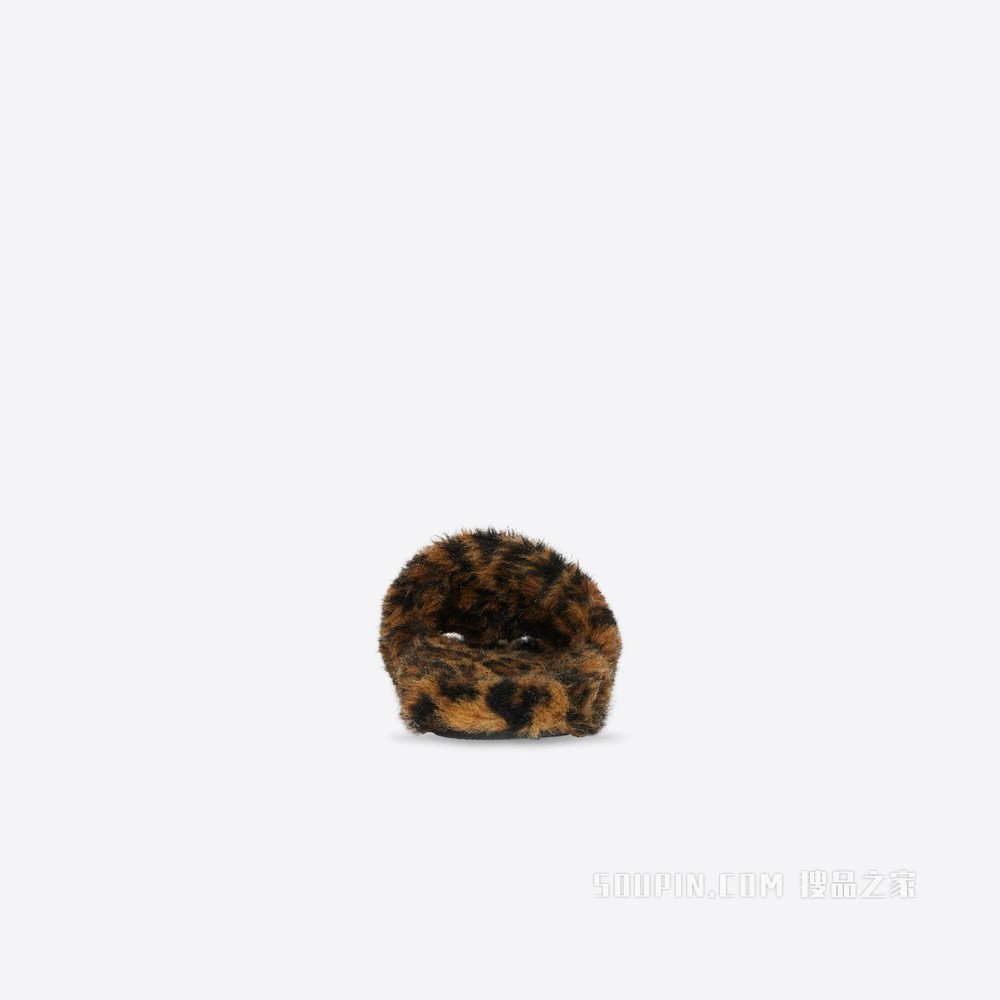 Furry Slide Sandal 凉鞋
