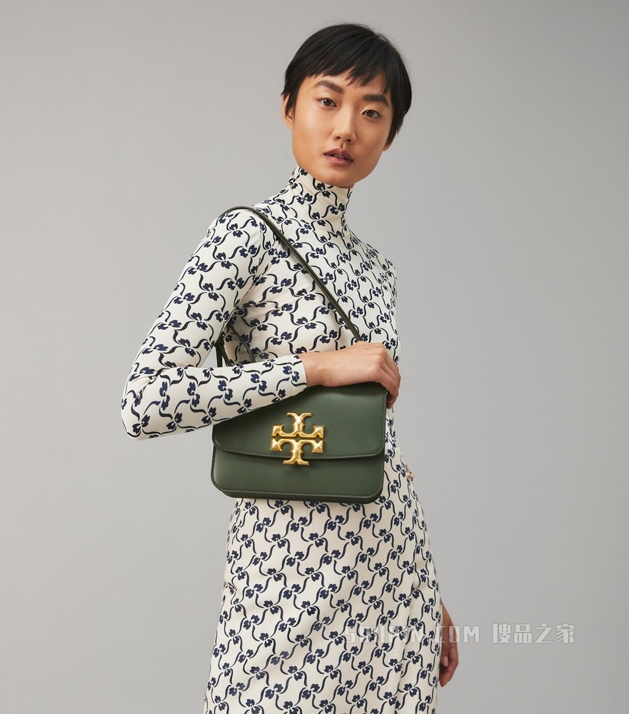 Eleanor 手袋 深青色