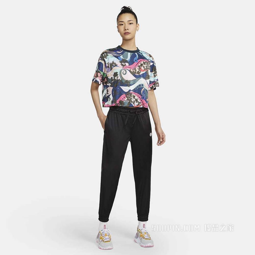 Nike Sportswear 女子缎面长裤