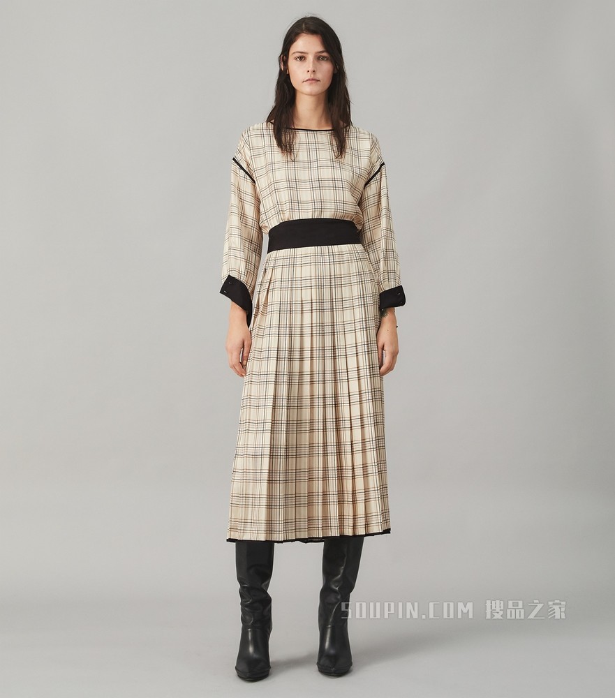 Robinson 提花上衣 格纹