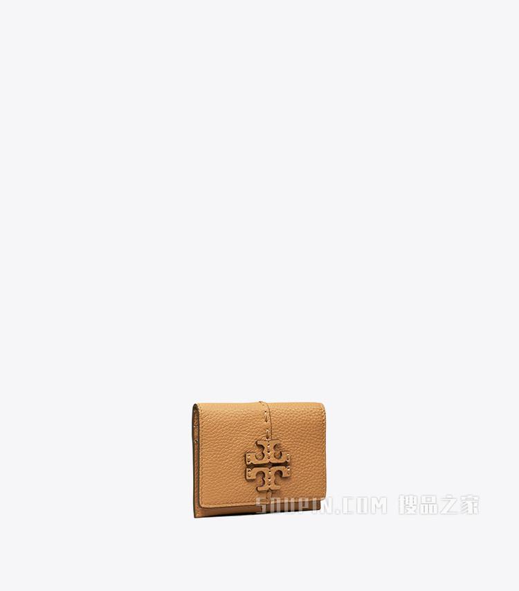 McGraw 翻盖卡包 提拉米苏色