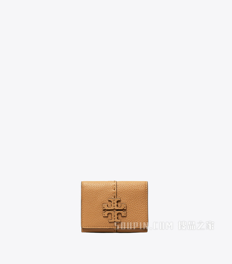 McGraw 翻盖卡包 提拉米苏色