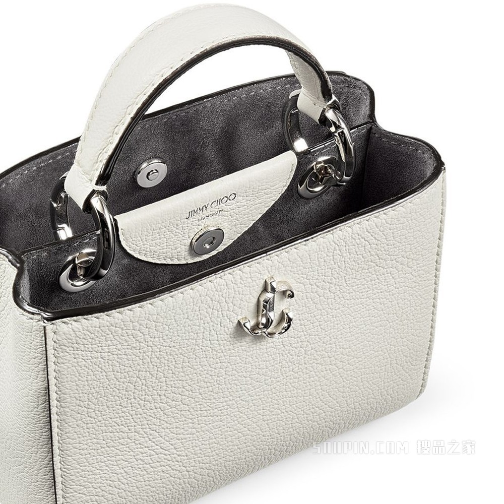 VARENNE TOP HANDLE MINI 黑色都市粒纹牛皮迷你包
