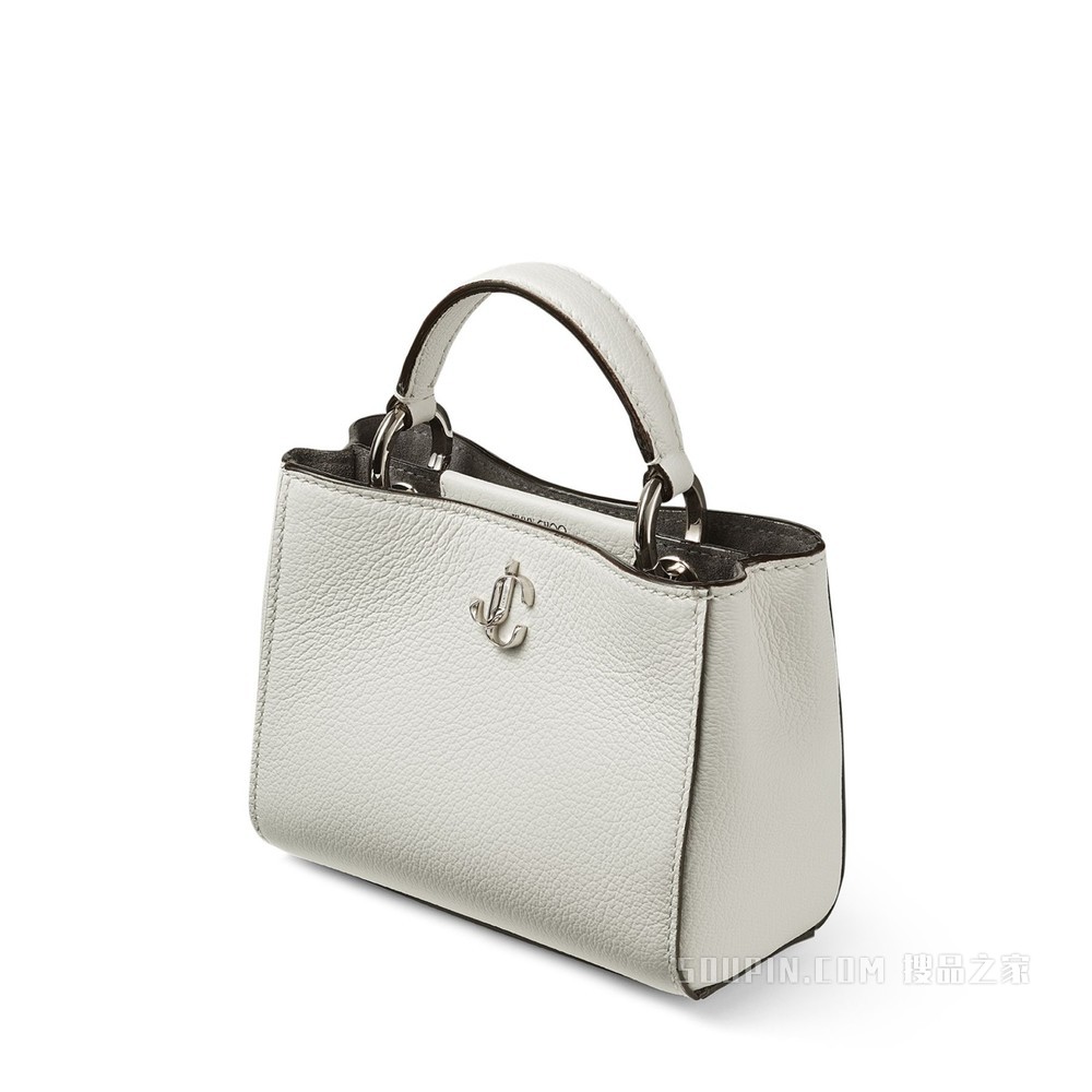 VARENNE TOP HANDLE MINI 黑色都市粒纹牛皮迷你包