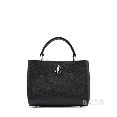 VARENNE TOP HANDLE MINI 黑色都市粒纹牛皮迷你包