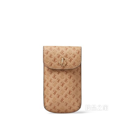 VARENNE PHONE CASE 黑色 JC 字母图案手机包