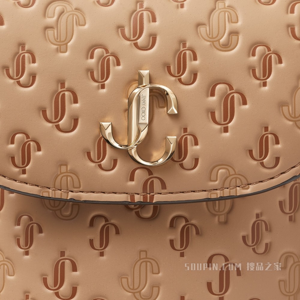 VARENNE PHONE CASE 黑色 JC 字母图案手机包