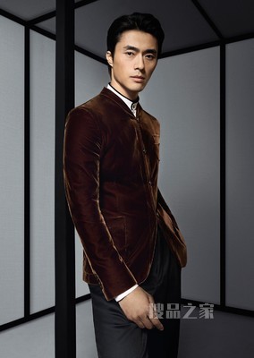 赵磊同款单排扣休闲西服 | Giorgio Armani