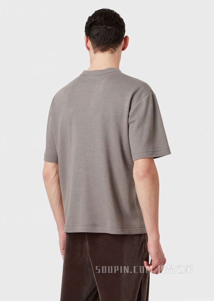 简约休闲短袖T恤 | Giorgio Armani