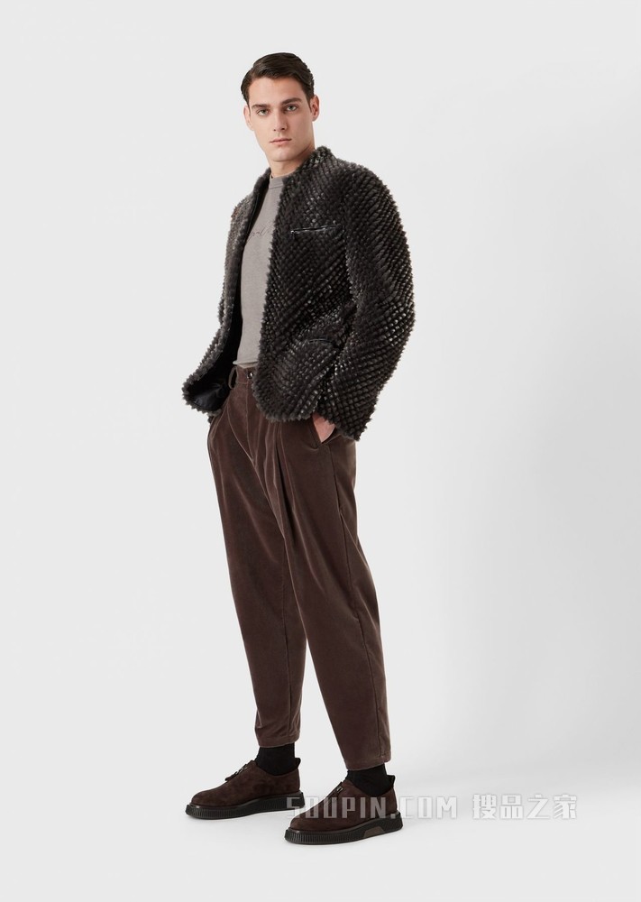 简约休闲短袖T恤 | Giorgio Armani
