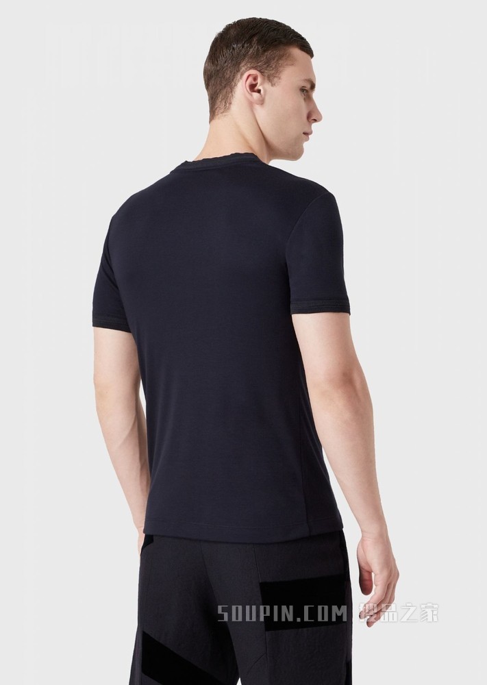 V领短袖T恤 | Giorgio Armani
