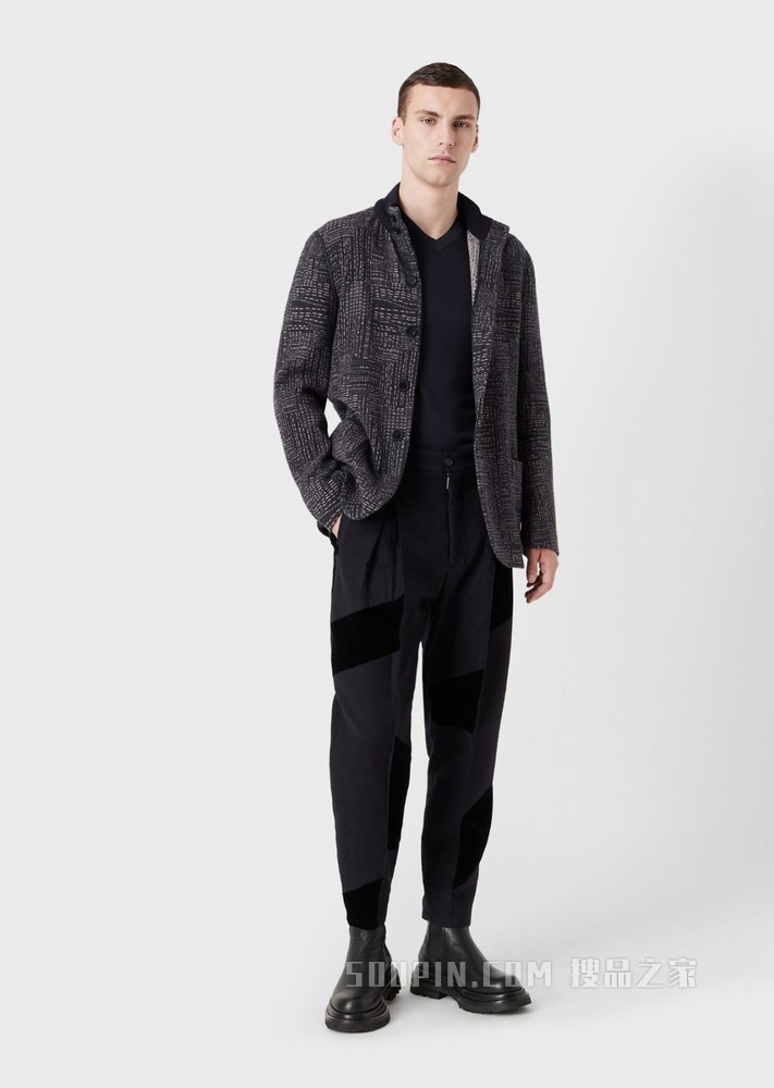 V领短袖T恤 | Giorgio Armani
