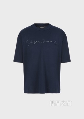 简约休闲短袖T恤 | Giorgio Armani