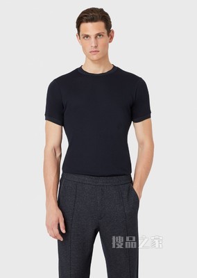 互扣式短袖T恤 | Giorgio Armani