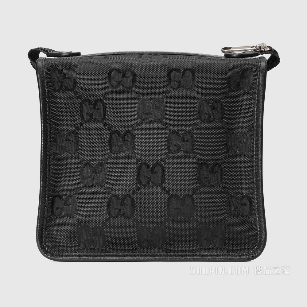 Gucci Off The Grid系列小号方包 黑色GG ECONYL®