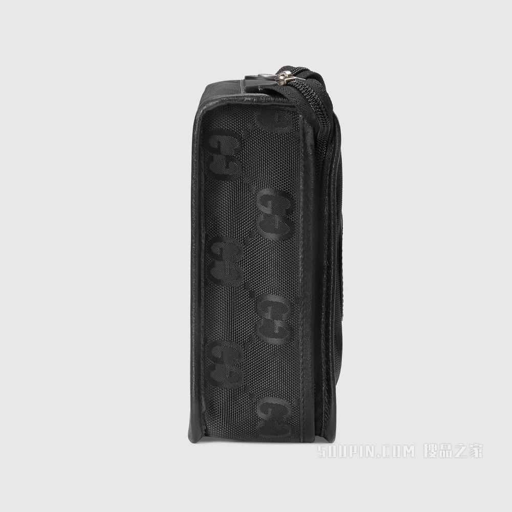 Gucci Off The Grid系列小号方包 黑色GG ECONYL®